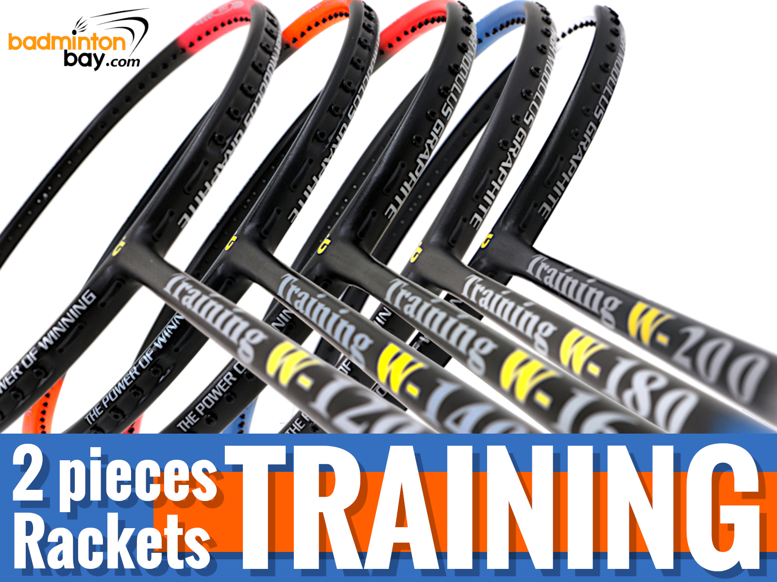 2 Pieces training rackets