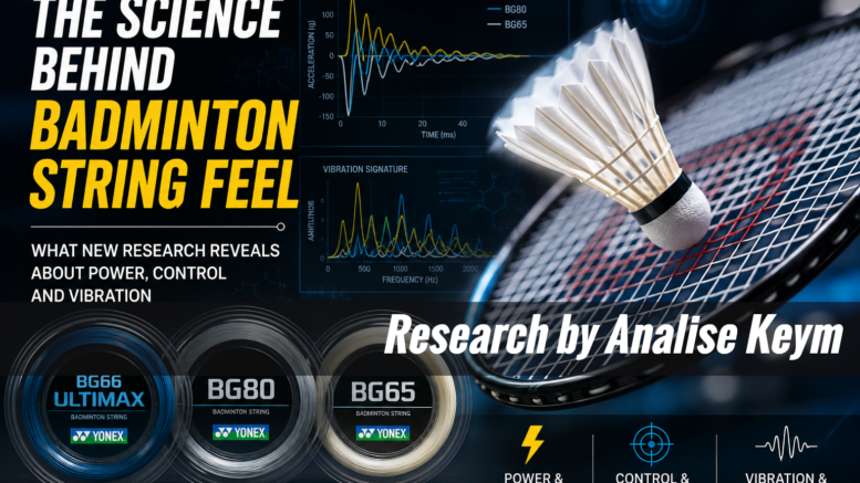 The Science Behind Badminton String Feel, What This New Research Reveals