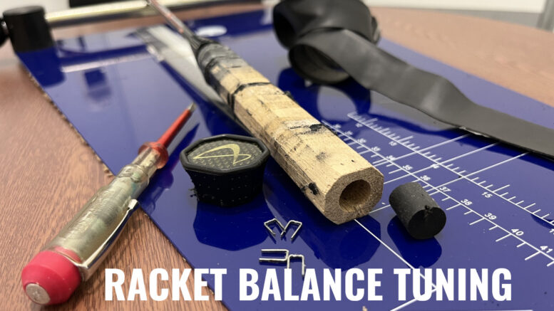 How to Change Your Badminton Racket Balance Point Without Increasing Weight