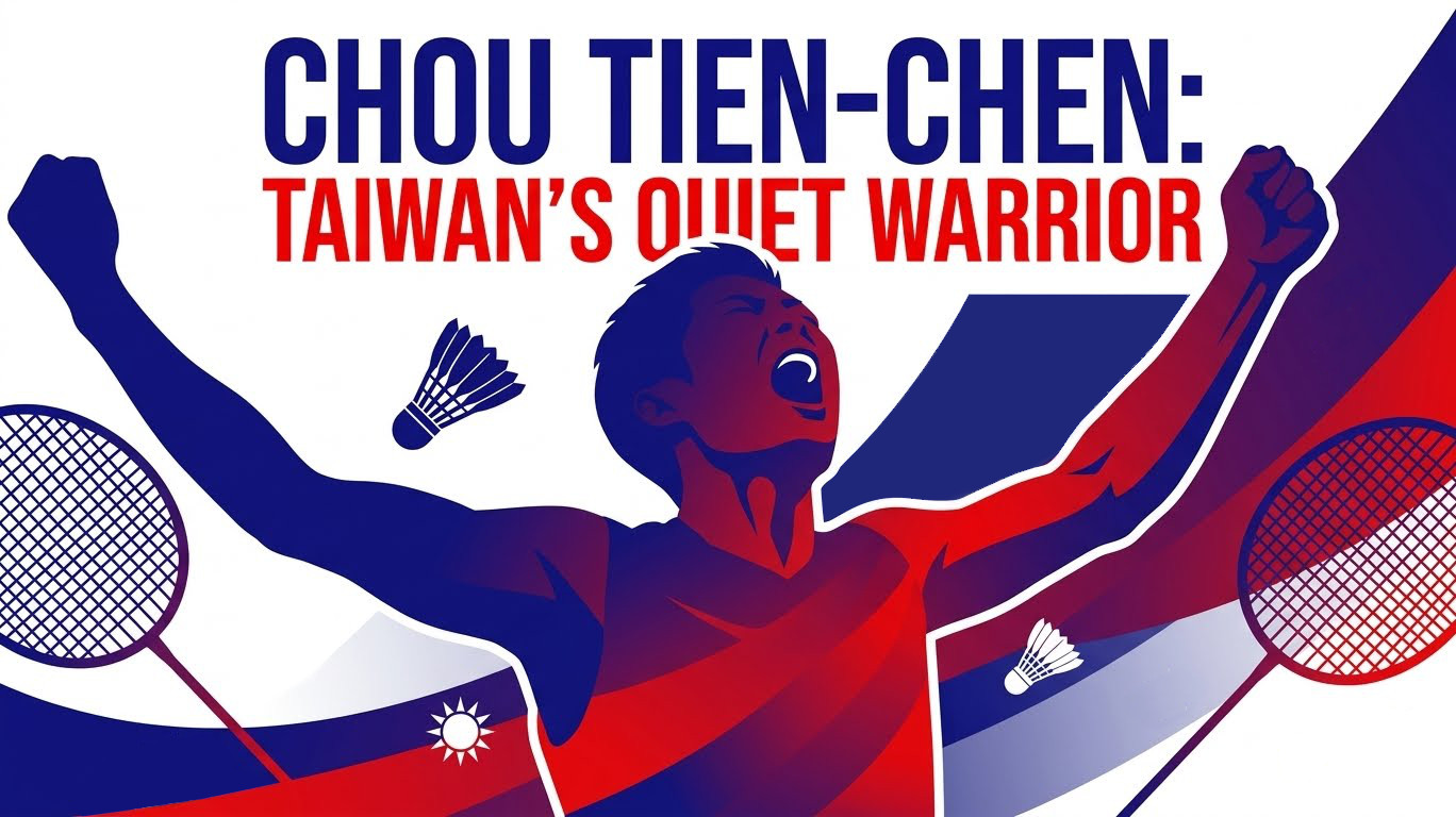 Chou Tien-chen: The Quiet Warrior Who Redefined Consistency in Modern Badminton