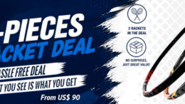 Buy 2, Get 1 Free: More Rackets, More Value (Limited time)!